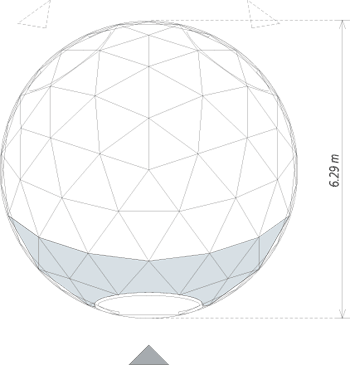 Special-tent-zendome-6-29m-30r    top-view